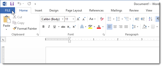 כיצד לשנות את מרווחי שמירה אוטומטית ב - Microsoft Word 2013